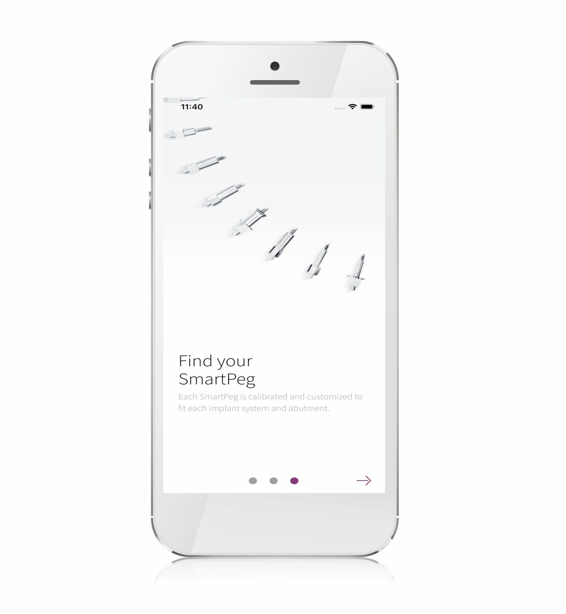 Osstell SmartPegs App - find your SmartPeg - Osstell®