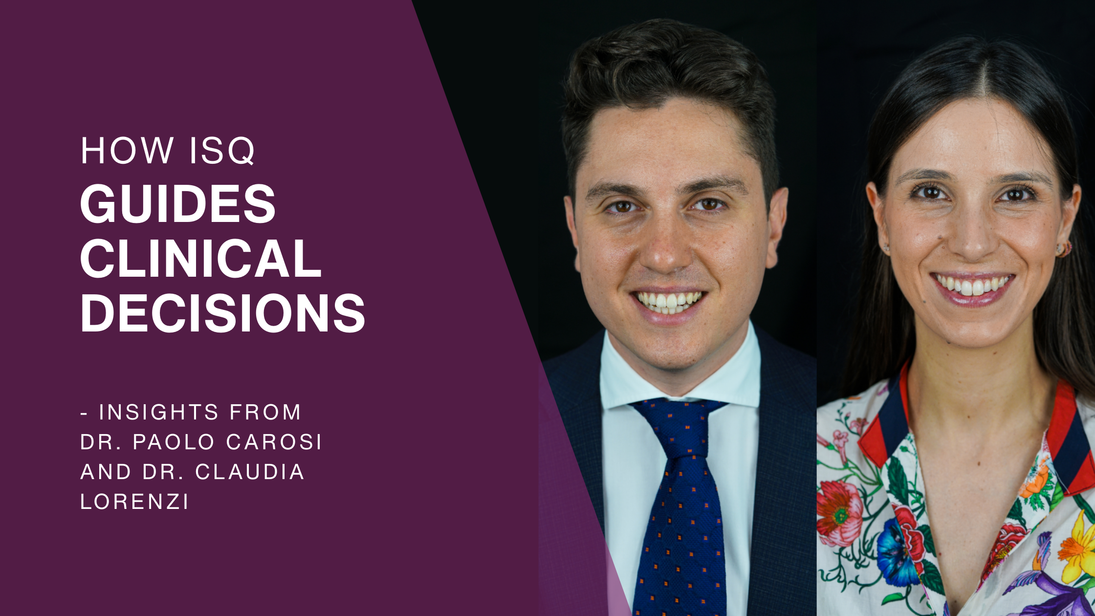 Patient-centred implant care with ISQ - Osstell®